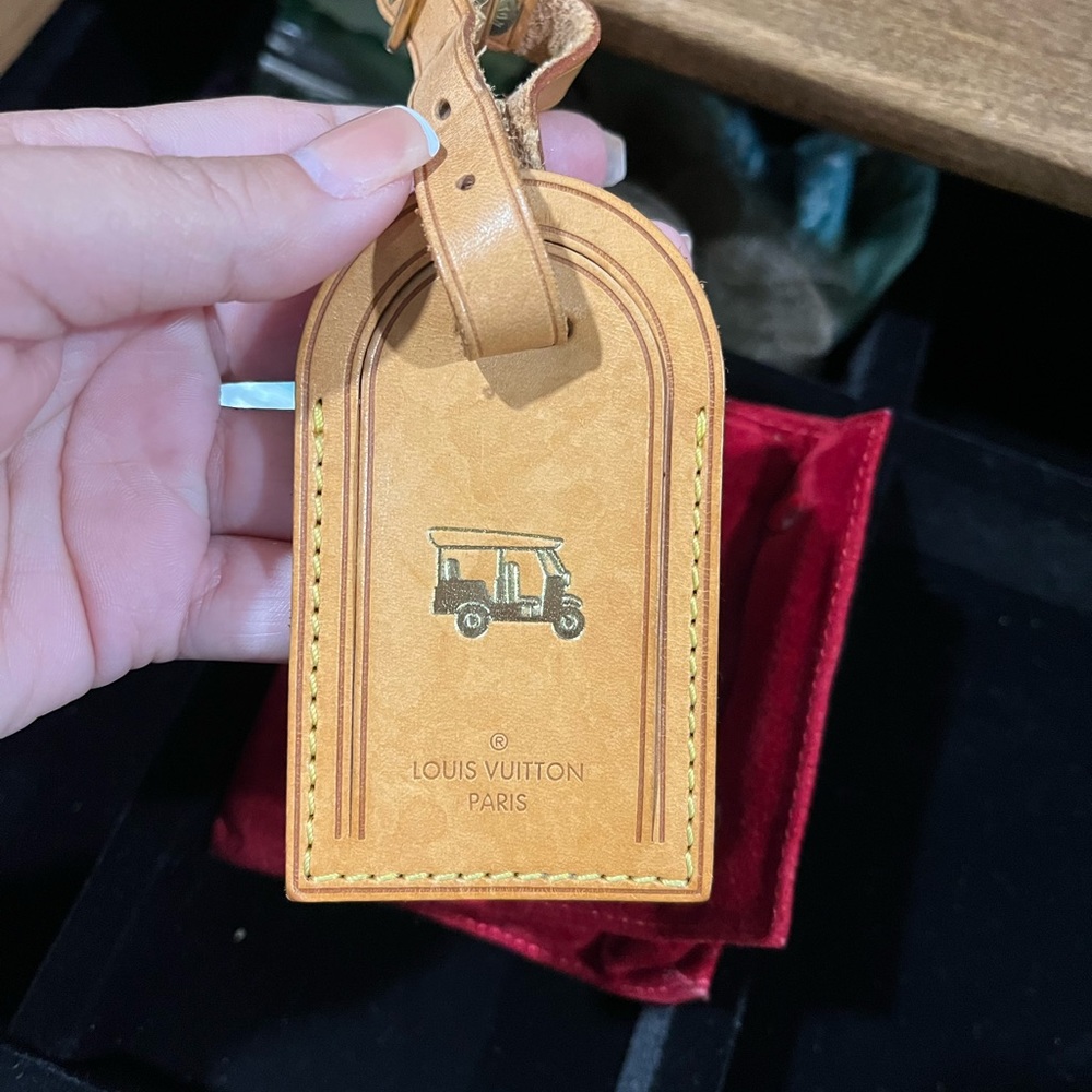 Louis Vuitton luggage tag